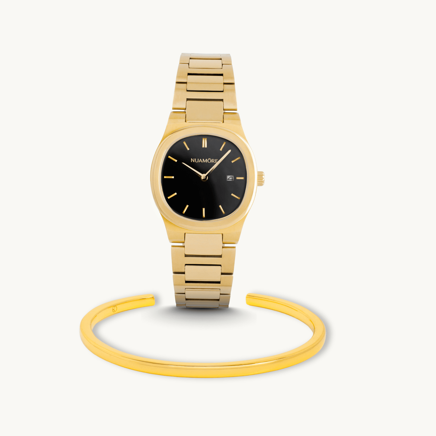 Watch and Bracelet Gold Bundle