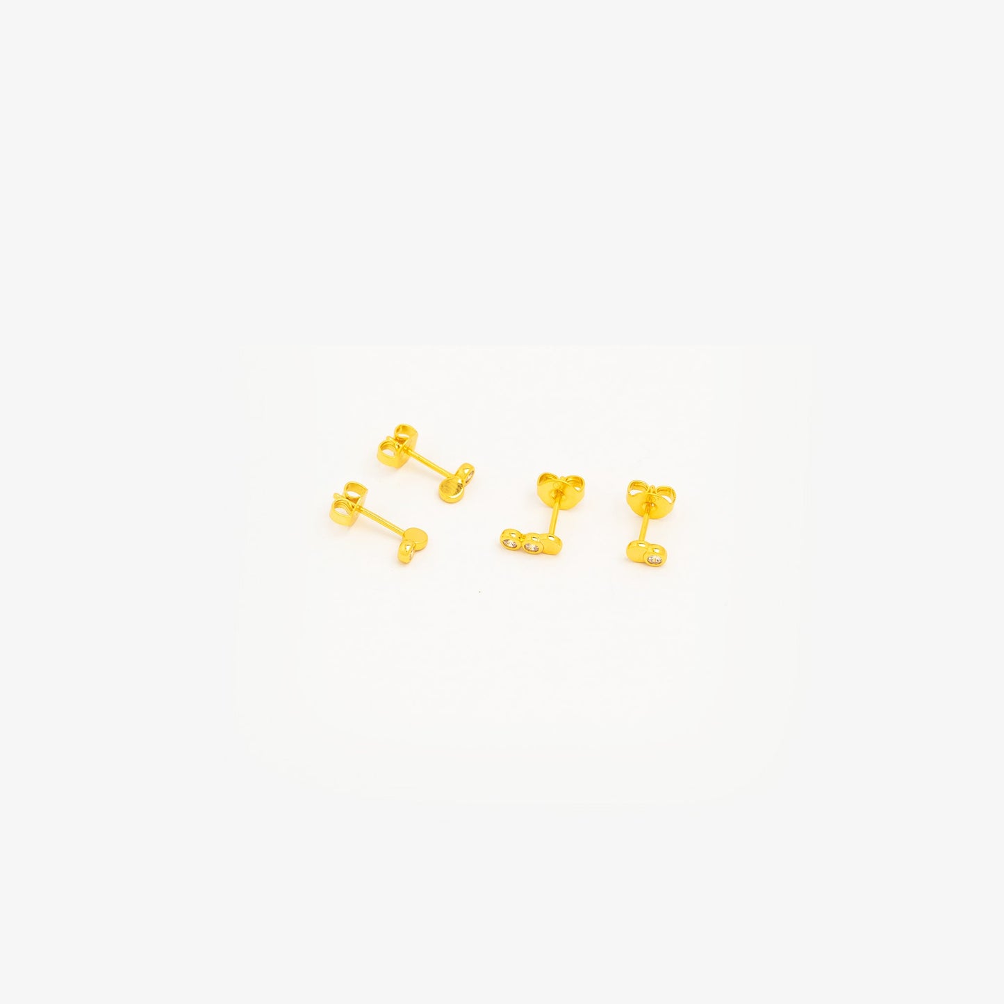 Crescent Glow Earrings Set