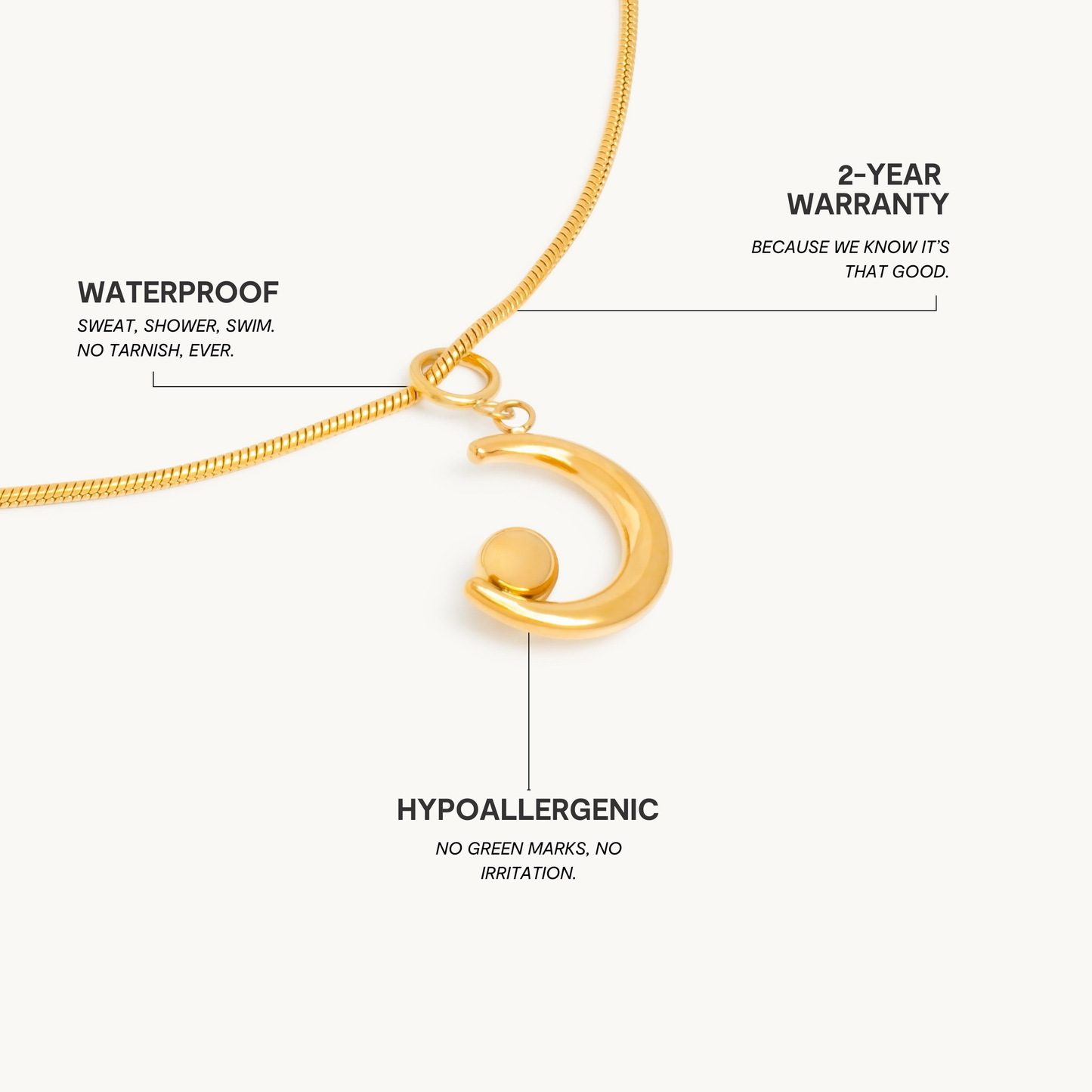 Crescent Moon Necklace
