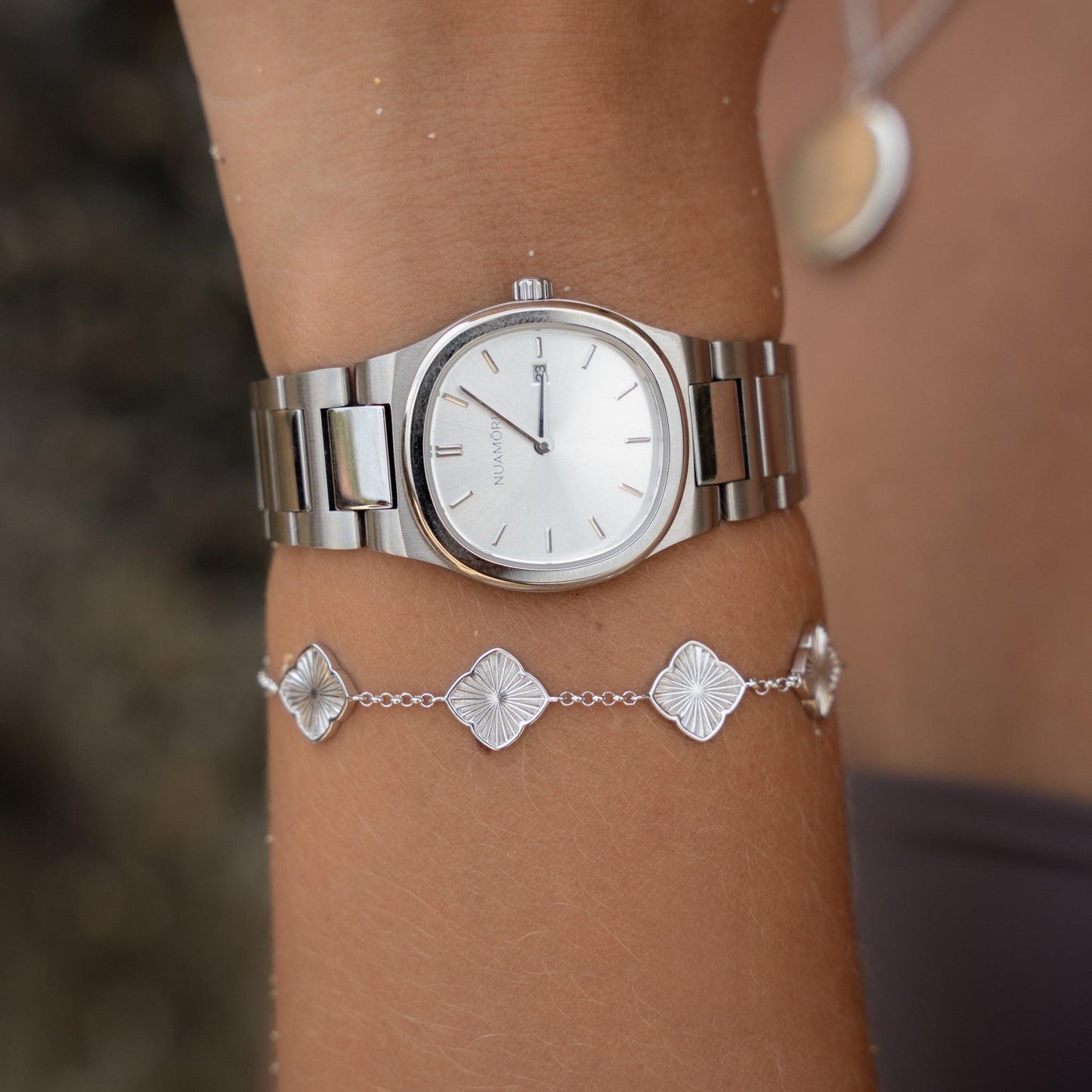 Silver Wave Oceana Watch