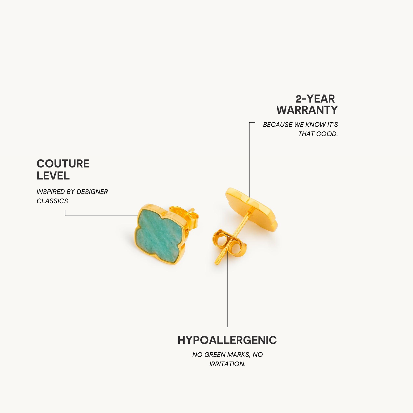 Amaya Aqua Earrings