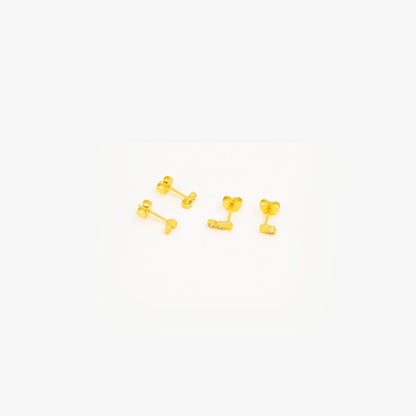 Crescent Glow Earrings Set