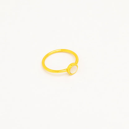 Moonlit Gem Ring