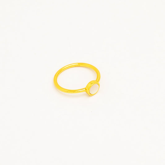 Moonlit Gem Ring